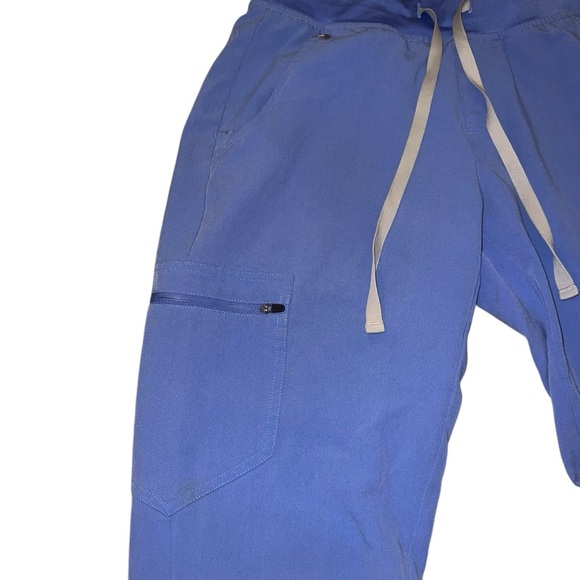 Figs Zamora Jogger Scrub Pants Ceil Blue XS Technical Collection - Picture 4 of 6